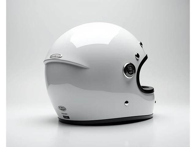 Urban Tourer Modular Helmet, gloss white with subtle graphics